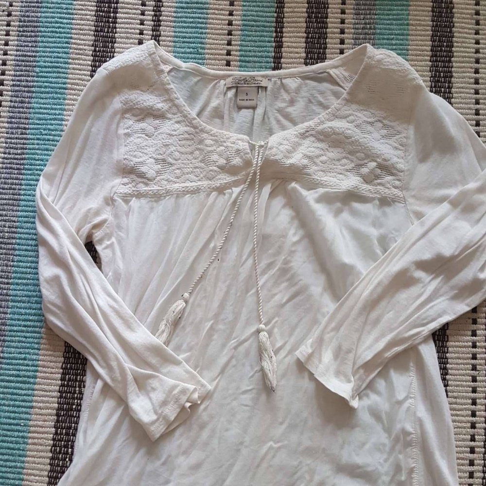Lucky Brand white blouse